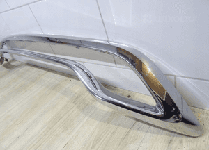 Mercedes W247 chrom dokładka zderzak przód A2478859909 2