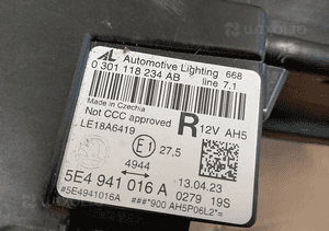 Lampa prawa prawy full led skoda octavia iv 4 5E4 20- 4