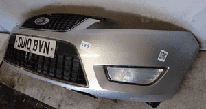 Zderzak przód przedni do ford mondeo MK4 iv srebrny halogeny 3