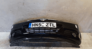 Zderzak przód przedni do opel corsa d Z20R czarny halogeny 1