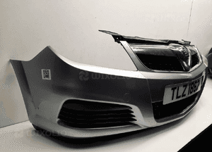 } ZDERZAK PRZÓD PRZEDNI OPEL VECTRA C LIFT FL Z163 SZARY 5