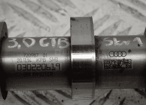 Wałek rozrządu audi A5 A6 3.0 tdi cla 059109021ER 4
