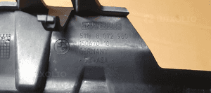 Kratka zderzaka środkowa przód przednia pod radar BMW M5 G30 F90 8072980 7