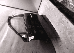! DRZWI PRZÓD PRZEDNIE LEWE RENAULT SCENIC 3 III NV676 CZARNE 3