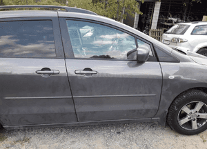 Mazda 5 05-10   Drzwi tylne prawe tył LEWY  W KOLOR 32S SZYBA BOCZNA oczna 6