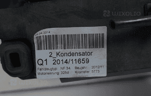 Komplet chłodnic bmw 3 gt F34 325D 9