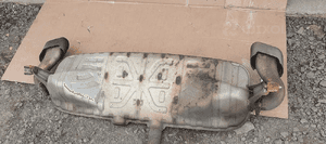 Tłumik końcowy wydech rura VW Touareg 3.0 TDI 3