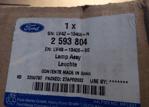 Ford kuga mk 3 escape lampa tylna lewa nowa oryginał LV4B-13405-BE 4