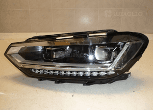 Volkswagen touran 3 iii lampa reflektor lewy przód przednia 8 pin full led oryginał 6