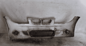 * ZDERZAK PRZÓD PRZEDNI DO BMW SERII 1 E87 M POWER M PAKIET HALOGENY TITANSILBER SREBRNY 1