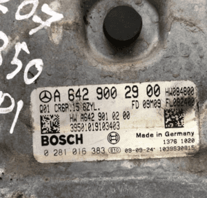 Mercedes E C s CLS ml r 280 cdi 300 sterownik 350 cdi silnika 320 diesel om 642 14