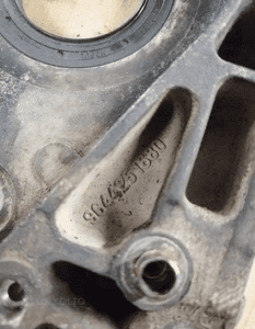 Obudowa uszczelniacz wału Peugeot Citroen 2.0 HDI 9644251680 5