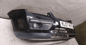 Zderzak przód przedni ford focus MK2 2 ii kod lakieru F3 czarny halogeny 3