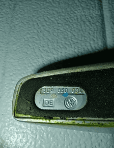 Relingi dachowe komplet chrom VW Passat B6 Kombi 3C9860034 3C9860033 5