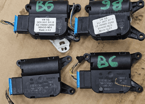 VW Passat B6 silniczek sterownik nagrzewnicy nawiewu 3C0907511 A B 1