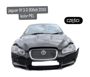 Jaguar XF 3.0 306dt 2010 kolor PEL nadkole zamek turbosprężarka piasta radio turbina 1