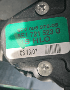 Audi A4 B6 B7 1.9  2.0 2.5 TDI pedal potencjometr gazu 8E1723523B 8E1721523B 8E1721523C 7