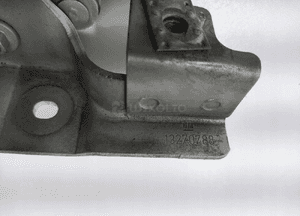 Zawias zawiasy maski lewy prawy komplet opel astra j iv 2012-2015 lift 4