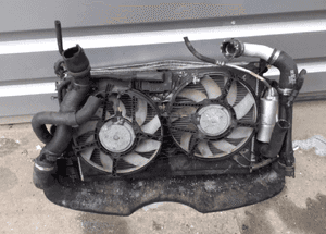 Opel VECTRA C Signum Fiat Croma 1.9 chłodnica wody wentylator intercooler 1