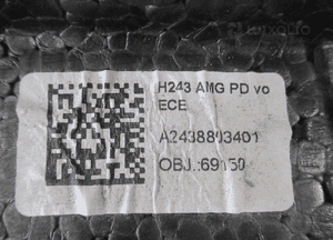 Absorber pianka zderzaka przód przedni mercedes-benz eqa H243 W243 2021- 14