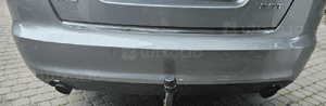 Audi A6 C6 lift sedan zderzak tył tylny PDC LY7G 1