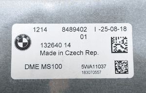 Komputer sterownik silnika dme bmw I3 8489402 4