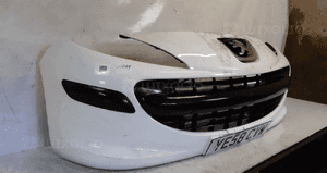 Zderzak przód przedni do peugeot 207 ewpa biały 2
