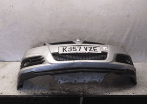 Zderzak przód przedni opel vectra c lift fl Z157 srebrny halogeny 1