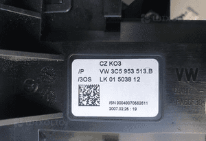 PASSAT B6 PRZEŁĄCZNIK ZESPOLONY 3C5953507AG TEMPOM 6