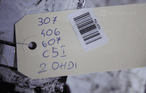 Chłodnica powietrza intercooler PEUGEOT 307; 406; 607 2.0 HDI  9636195580 4