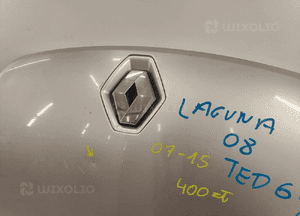Renault Laguna III 3 07-15 MASKA POKRYWA SILNIKA KOD LAK:ted69 3