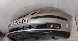 Zderzak przód przedni do saab 9-3 halogeny srebrny 3