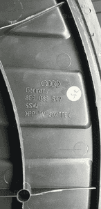 Płyta podłoga bagażnika osłona koła Audi A4 B6 Kombi 8E9863547 4