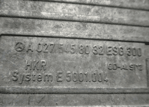 Moduł wentylatorów mercedes W168 A0275458032 2