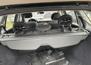 MERCEDES C 203 kombi roleta bagażnika czarna oryginał  kompletna 3