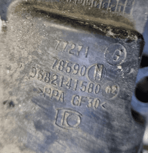 CITROEN OBUDOWA TERMOSTATU 9682141580 RURY PRZEWÓD 2