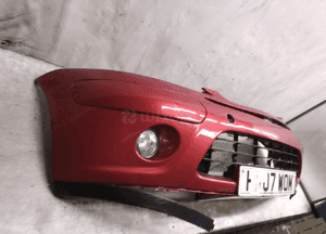 Zderzak przód przedni citroen C3 lift fl ekqd bordo bordowy halogeny 5