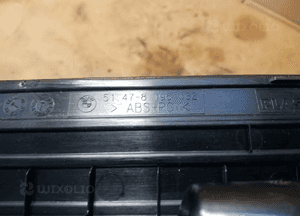 Nakładka listwa progu prawy tył BMW E46 8196132 4