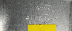 Mechanizm podnośnik szyby prawy tył Audi A8 D3 4E0839850A 5