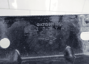 Błotnik przedni prawy mercedes e-klasa W213 a2138810001 9