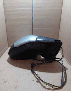 Lusterko lewa lewy lewe  ezrc srebrny srebrny  8PIN  podświetlane  citroen C4 grand picasso 4