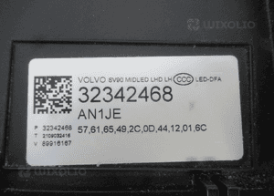 Lampa przednia przód lewa prawa volvo V90 S90 full led 20