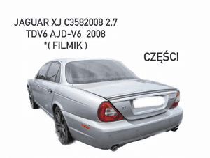 Tp3 Jaguar xj x358 2.7 tdv6 adj-v6 2008 Pas przedni chlodnica wody  klimatyzacja alternator 3