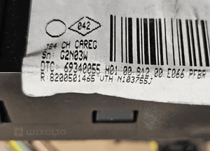 Renault Clio III 3 Scenic Megane II 2 panel sterowania nawiewu 8