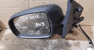 Lusterko lewe 7 pin nissan note BW9 2