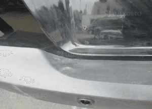 Zderzak tylny tył vw tiguan i lift 5N0807421G LC9XL 2010-2016 10