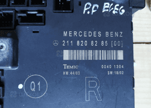 MERCEDES E 211 moduł drzwi sterownik RÓŻNE NUMERY 5