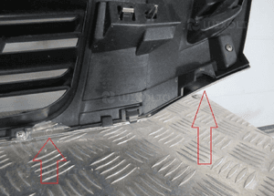 Grill gril atrapa nissan navara iv NP300 iv 2014- 12