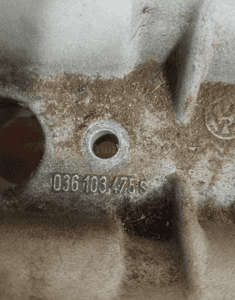 Pokrywa zaworów dekiel wałki wałek VW Golf IV 4 1.6 16V 036103475S 5