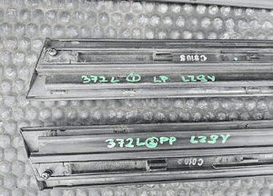Listwa Listwy Drzwi S-Line Dolne Komplet Czarne LZ9Y Audi A4 B6 B7 Oryginalne 27